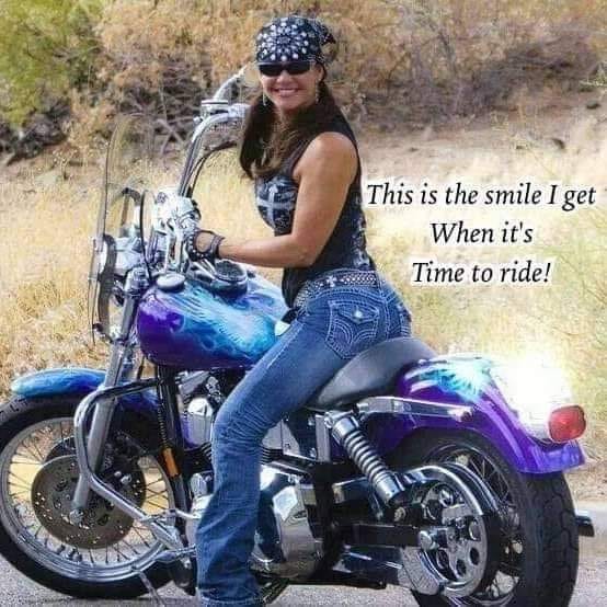 motorcycle girl meme