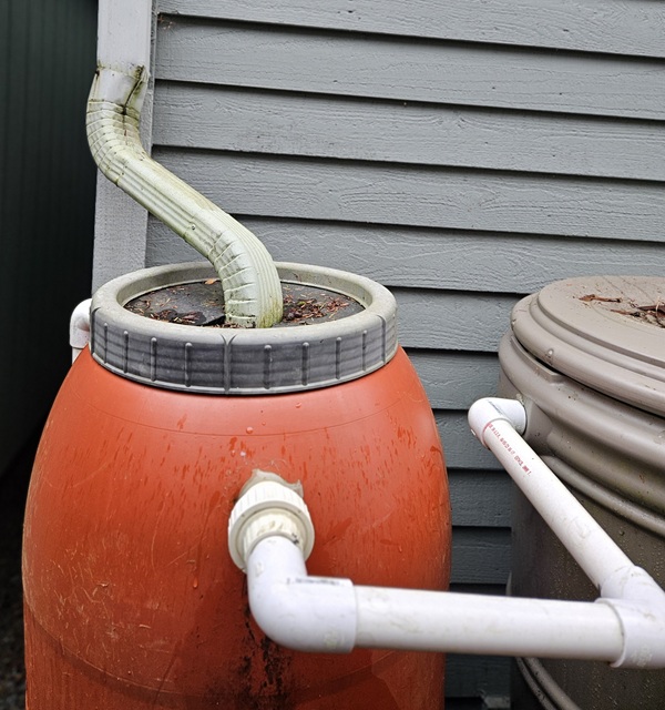 Rain Barrel pipe to second rain barrel Rev 2